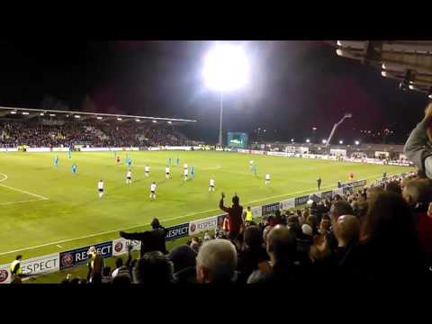 Dundalk 1-2 Zenit Benson Goal Reactions
