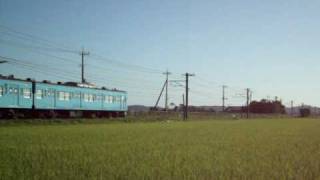 preview picture of video '田園地帯をゆく5684A 通勤快速 東京行'