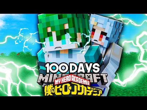 Surviving My Hero Academia in Minecraft for 100 Days