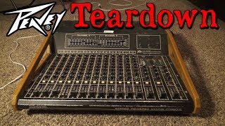 Video thumbnail for Peavey XR-1200 Stereo Powered Mixing Console Teardown - Part 1 by Nick Drudge