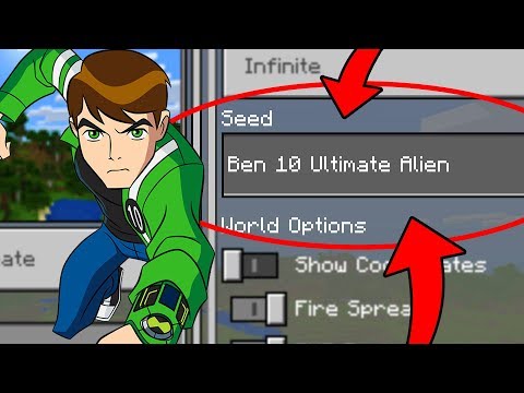 O1G - Minecraft "Ben 10 Ultimate Alien" World (Finding Ben 10 on this Minecraft Seed)