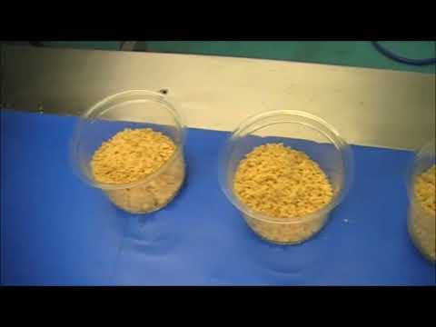 Cheesecake Crumb Dispensing