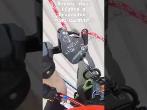 Better than a Figure 8 Descender- The CMC CLUTCH - Rappelling and Belay