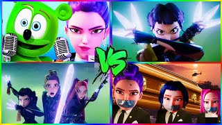 K Pop Rescue Hunrtix🆚Meet the Hunters 🆚Coffin Dance Song