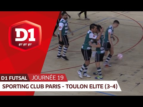 J19 : Sporting Club Paris - Toulon Elite Futsal (3-4)
