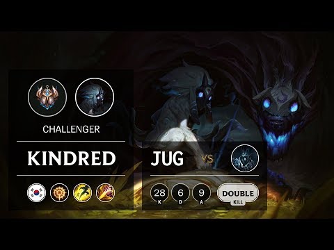 Kindred Jungle vs Karthus - KR Challenger Patch 10.2