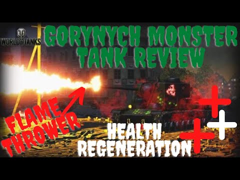 Gorynych Monster Tank Review, With 6K Gameplay. WOT Console.