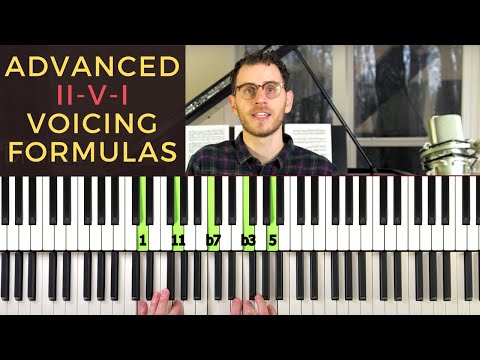 3 professionelle Wege zur Gestaltung einer ii-V-I-Verbindung: Fortgeschrittene Jazz-Klavierakkord...