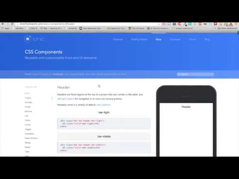 Angularjs Ionic Mobile App Development Tutorial Part1