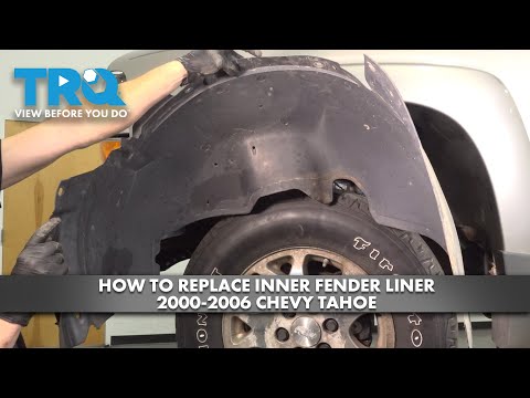 How to Replace Inner Fender Liner 2000-2006 Chevrolet Tahoe