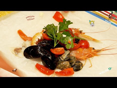 67 - Cartoccio di mare..'no spettacolo da provare! (secondo piatto leggero velocissimo da preparare)