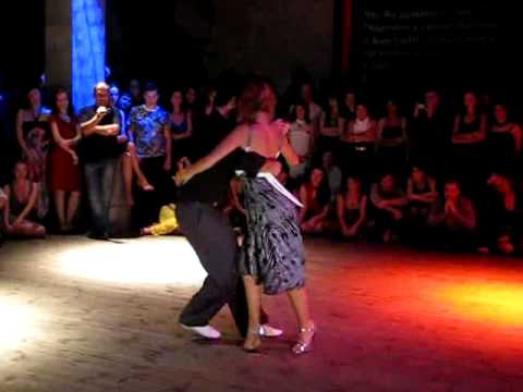  Pablo Rodriguez  is  dancing  to  the  milonga  "  Milonga, Vieja Milonga  "