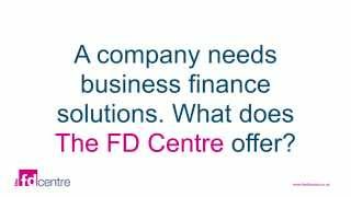 preview picture of video 'Business Finance Solutions (The FD Centre)'