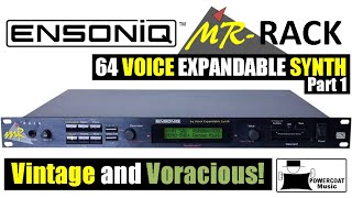Video thumbnail for Ensoniq MR-Rack 64 Voice Expandable Sound Module: Why I Use It - Part 1 by Powercoat Music