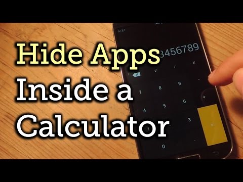 YouTube video about: How to hack fake calculator app?