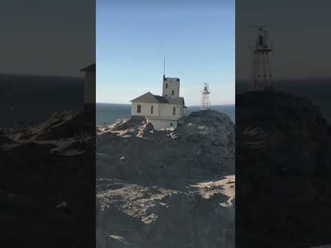 South Atlantic Ocean Namibia Coast Shark Island Lighthouse Kreplin Luderitz Robert Harbour Africa