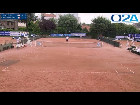 VALLEJO Adolfo Daniel (PAR) VS ROLLAND DE RAVEL Cosme (FRA) - Court 13