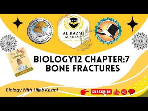 Bioogy12 Bone Fractures || Chap7 Bio12 || Bio Newbook NBF 2025 || FBISE