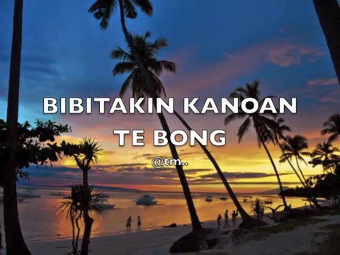 2016 Bibitakin Kanoan Te Bong_DJ WILLIAMS_TEIDY BOY_BOBBY T_TMARENAUA STUDIO - Kiribati@tm..