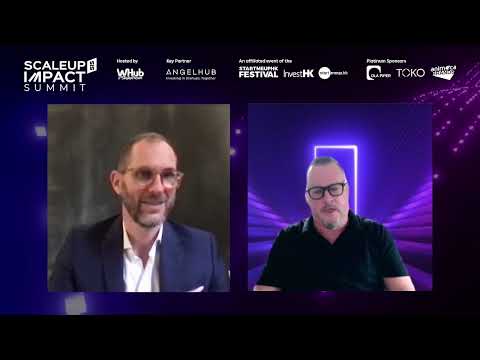 Richard Hobbs at Scaleup Impact Summit 2022 |  Digital Fashion Metaverse & NFTs