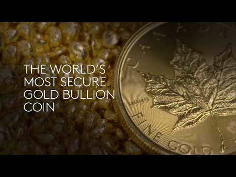 2018 1oz. Pure  Gold Maple Leaf Coins - Canadian Secure Bullion Coins