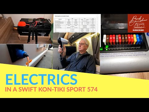 How Motorhome Electrics Work - Swift Kon-Tiki Sport 574 | New To Motorhomes Part 8 [CC]