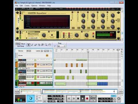 Ice Temple (K.I glacius's theme) -D84 2018 remake-