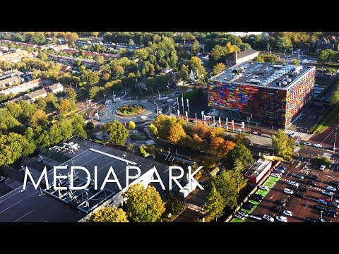Hilversum Media Park 🇳🇱 — Aerial 4K