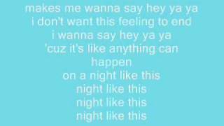 night like this -Shawn Desman+ lyrics