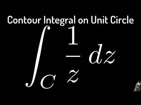 Contour Integral of 1/z with respect to z along the Unit Circle - Complex Variables