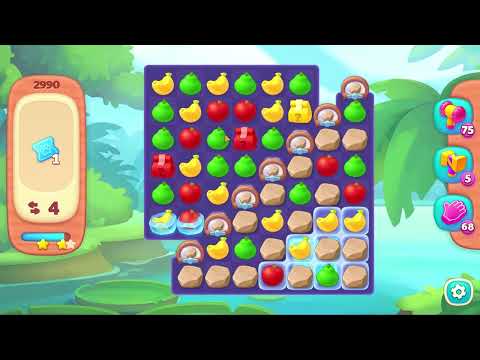 Wildscapes level 2990 No Boosters 🐼 Gameplay Walkthrough Playrix