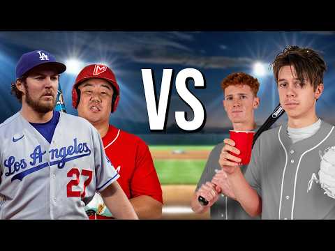 Can Pros Beat Average People Starting 10 Runs Down?