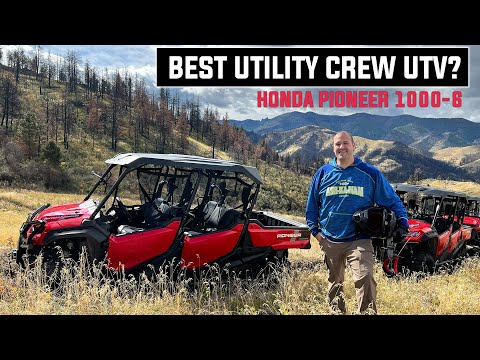 Honda Pioneer 1000-6 Crew - we ride it!