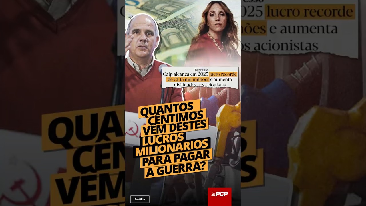 Quantos cêntimos vêm dos 1000 milhões da Galp para o combater os aumentos dos preços?