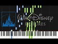Walt Disney Pictures Intro Piano Tutorial Synthesia