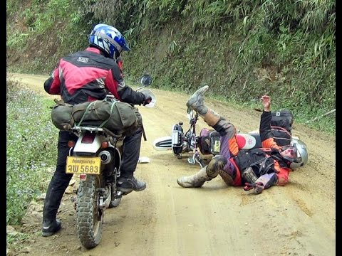 Laostrip einer der besten Filme über eine Laos Motorradreise.