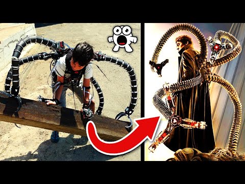 Genius Builds REAL Doctor Octopus Exosuit