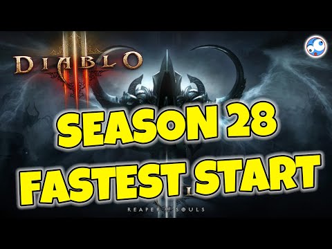 Which class has the FASTEST start for Diablo 3 Season 28 Alter of Rites of Sanctuary