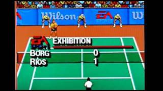 IMG International Tour Tennis on Sega Nomad / Genesis / Megadrive. Gameplay & Commentary