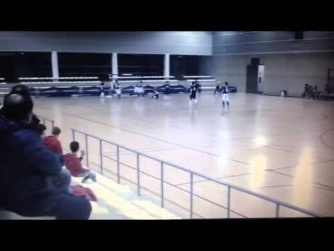 Gol de Mario (3-6) en el Valladolid FS vs III Textiles Acosta (21/2/2015)