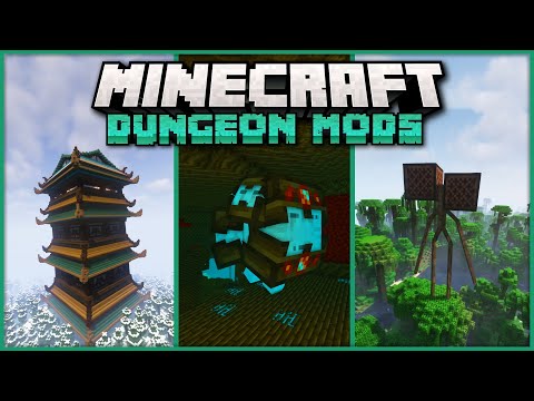 Top 10 Best DUNGEON Mods for Minecraft! | Forge & Fabric