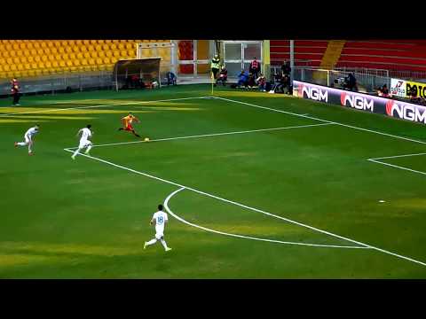 Benevento Chievo - Azione di Brignola