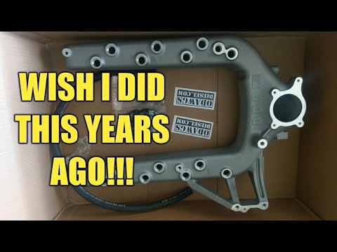 odawg diesel ported intake manifold install tips
