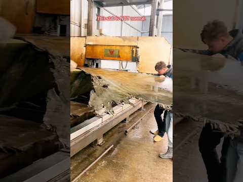 This slab becomes a $20,000 table #wood #work #workers #woodworking