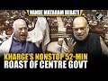 Mallikarjun Kharge Roasts Centre In Fiery 52 Minute Speech In RS During Vande Mataram Debate
