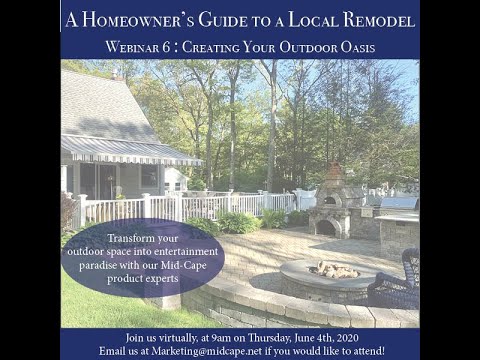 Homeowner's Guide Part 6: "Creating Your Outdoor Oasis"