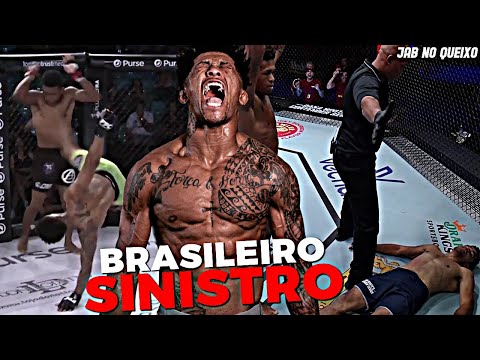 SHOWMAN! Vinicius Lok Dog o Brasileiro SINISTRO que chegou no UFC