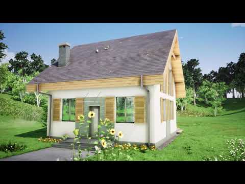 Projekt typowy domu " Sześcienny" S1-5