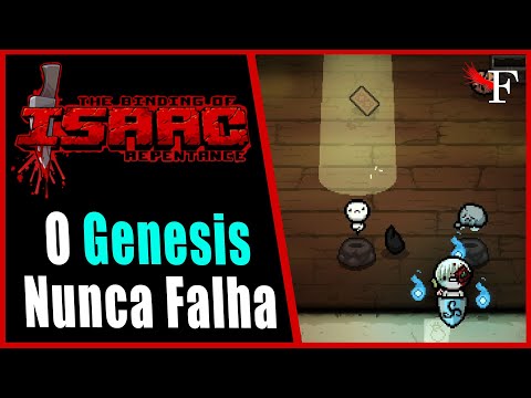 O Genesis NUNCA FALHA(200+DMG) - The Binding of Isaac Repentance - #714 PTBR