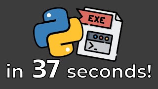 Convert .py to .exe in 40 seconds!